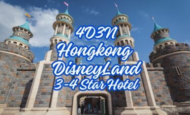 HONG KONG PACKAGE 2: 4D3N DISNEY LAND WITH FREE CITY TOUR (HOTEL SILKA TSUEN WAN, PANDA AND SILKA FAR E)